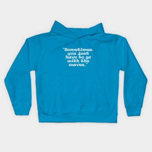 Catching The Waves Kids Hoodie